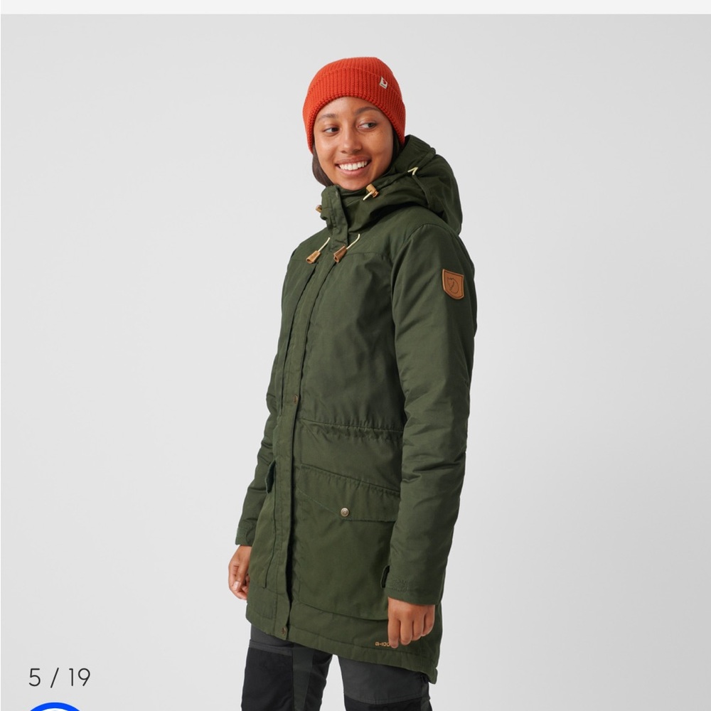 FJALLRAVEN G-1000 SINGI WOOL PADDED PARKA